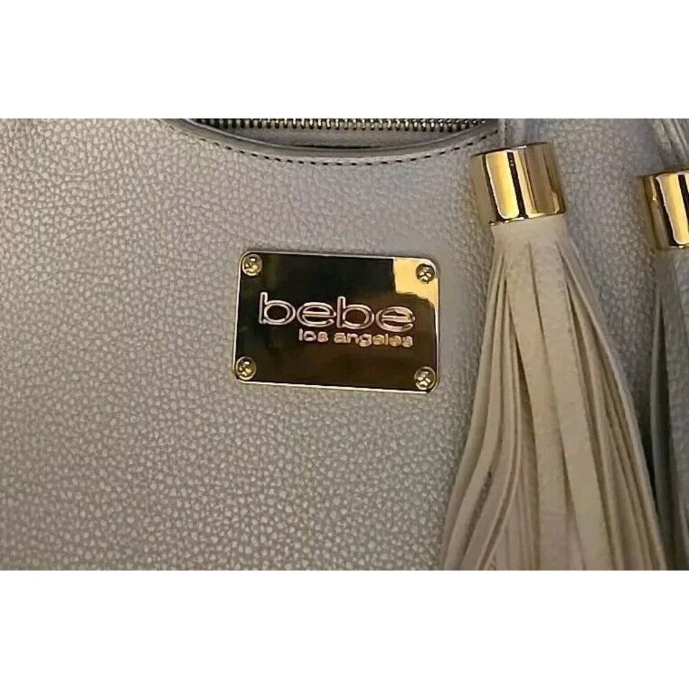 BEBE Natalie Shopper Women’s Tote Satchel Handbag Purse‎ - Picture 3 of 10